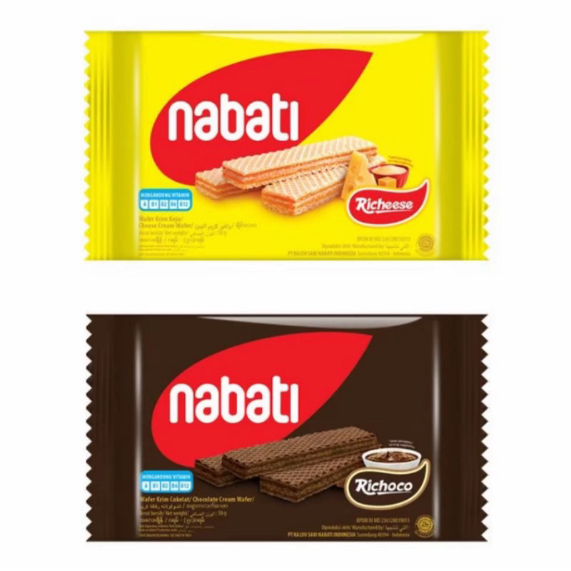

WAFER NABATI KEJU / COKLAT 1 DUS SNACK BISCUIT MURAH BISA CAMPUR/MIX