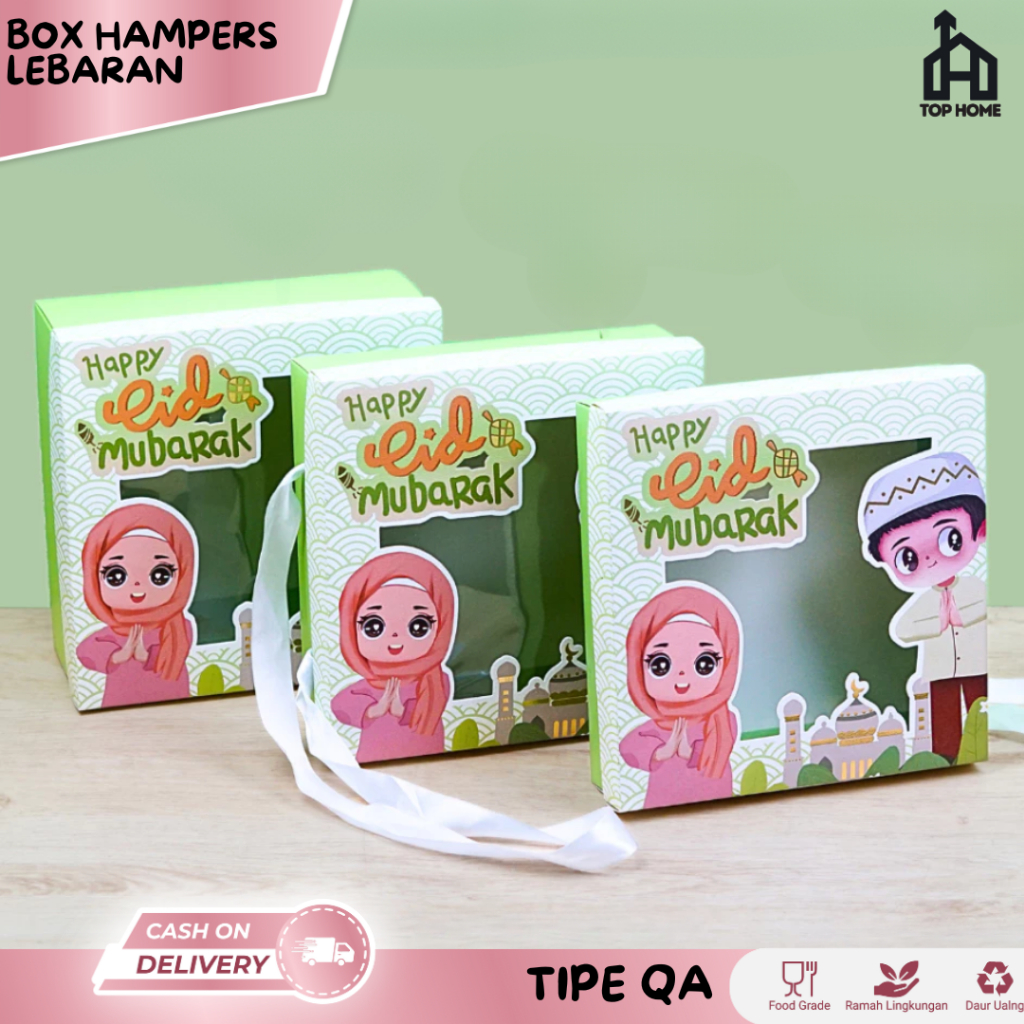 

Box Idul Fitri / Kotak Kue Lebaran / dus box kue lebaran idul fitri 22x22 / Box Kue Lebaran 2025