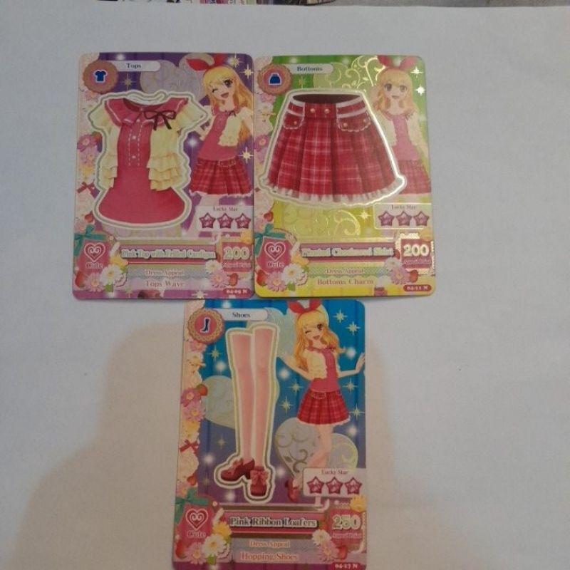 WTS AIKATSU CARD ORIGINAL MESIN SET ICHIGO