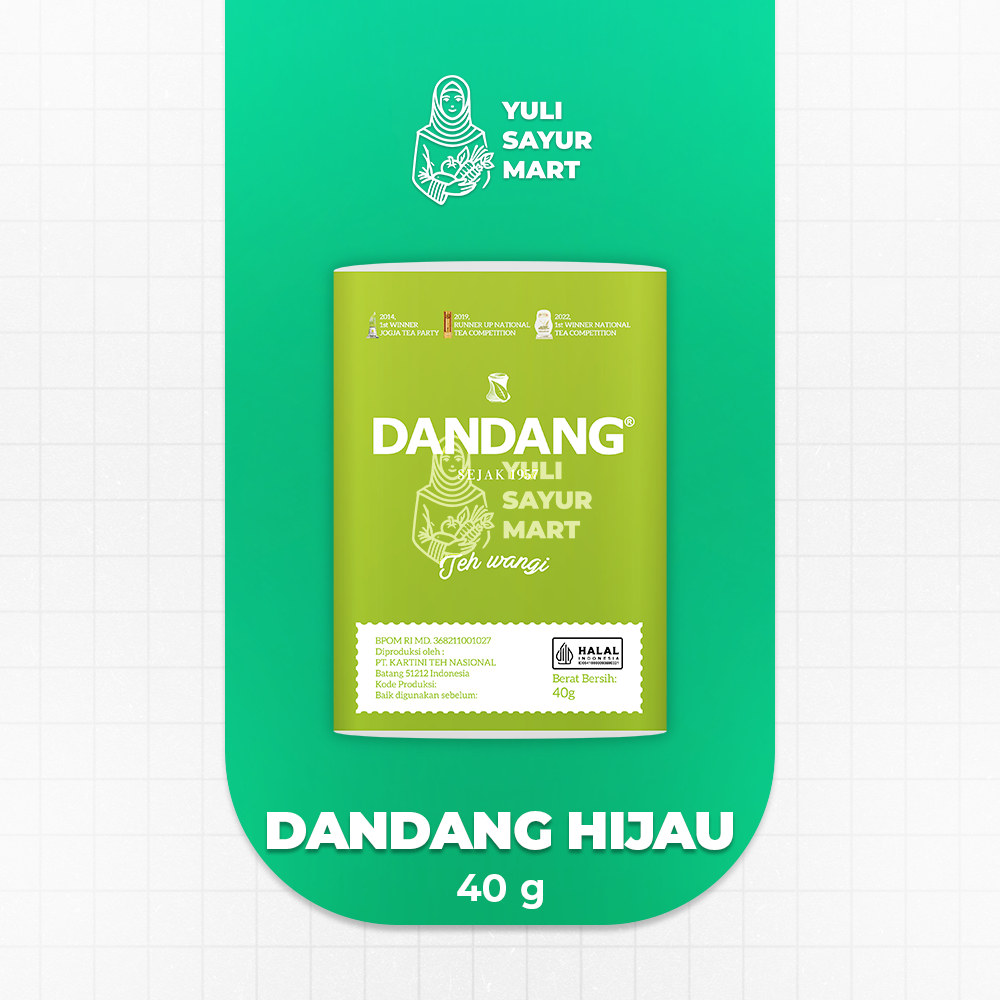 

Dandang Teh Wangi Hijau 40g - Yuli Sayur Mart