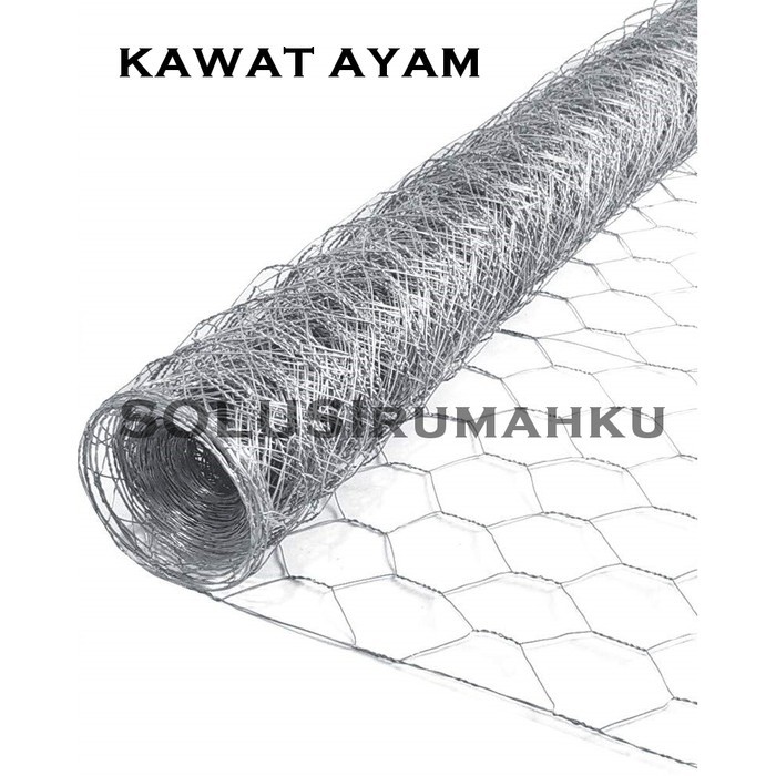 Kawat Ayam Wire Mesh Cor / Chicken Wiremesh Galvanis Hexagonal
