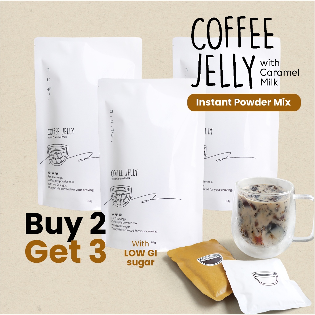 

BUY 2 GET 3 Coffee Jelly Japanese INSTANT Powder Mix