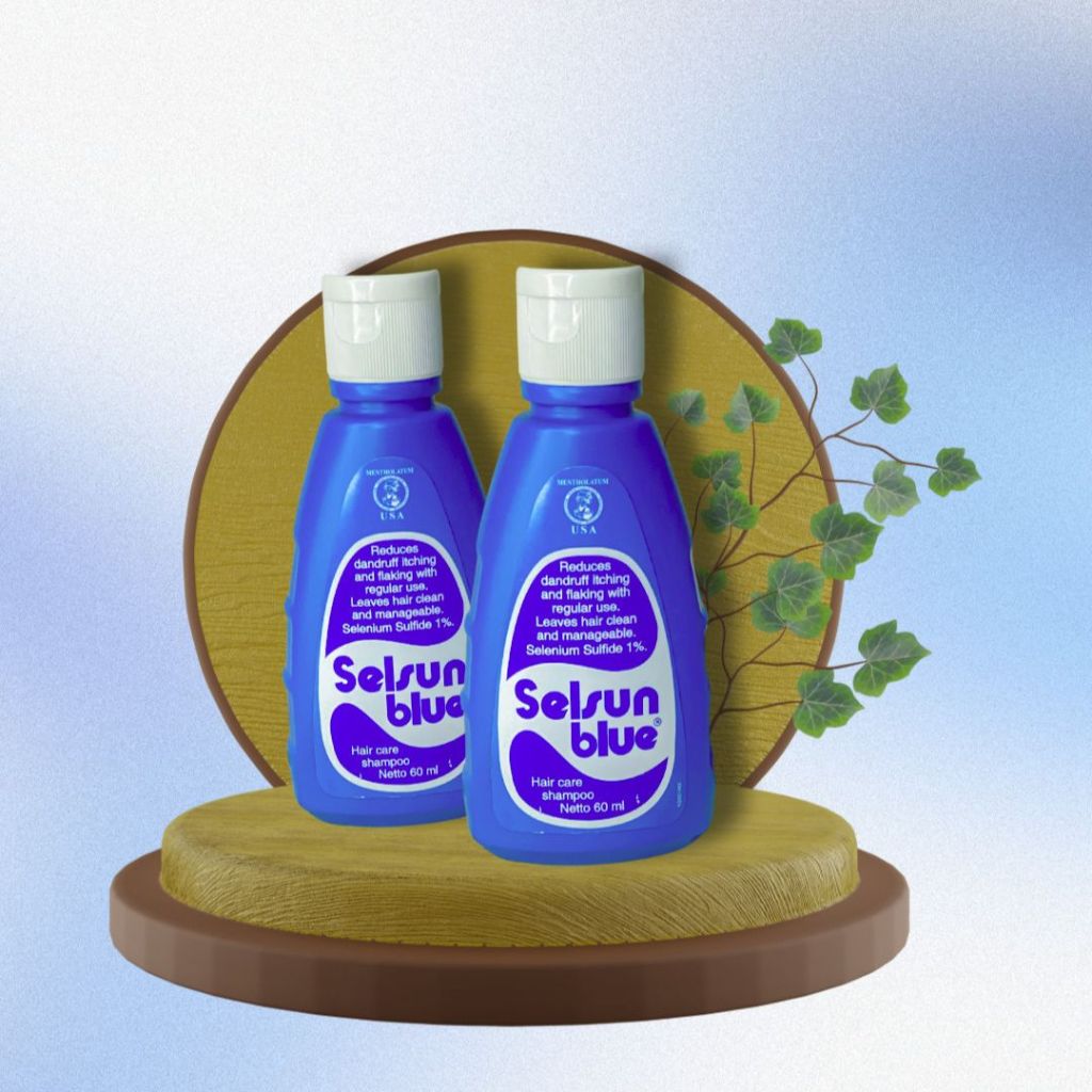 Selsun Blue Shampoo Anti Ketombe, Shampoo Anti Rontok, Shampoo Bluee Anti Lengket Dewasa dan Anak