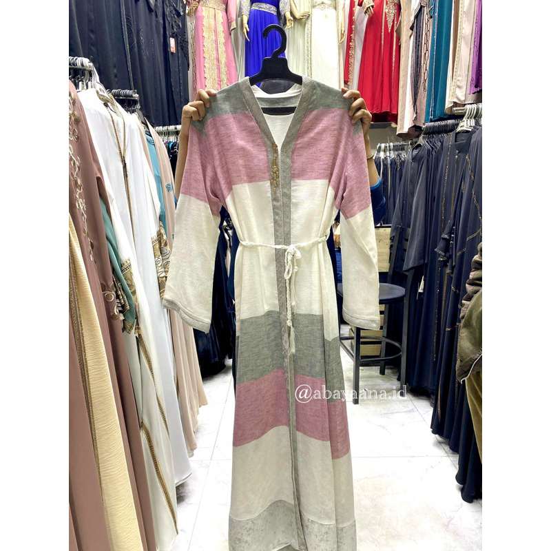 Abaya Mesir Ori Import Simpel// Abaya Remaja Inner+Outer Simpel Mewah