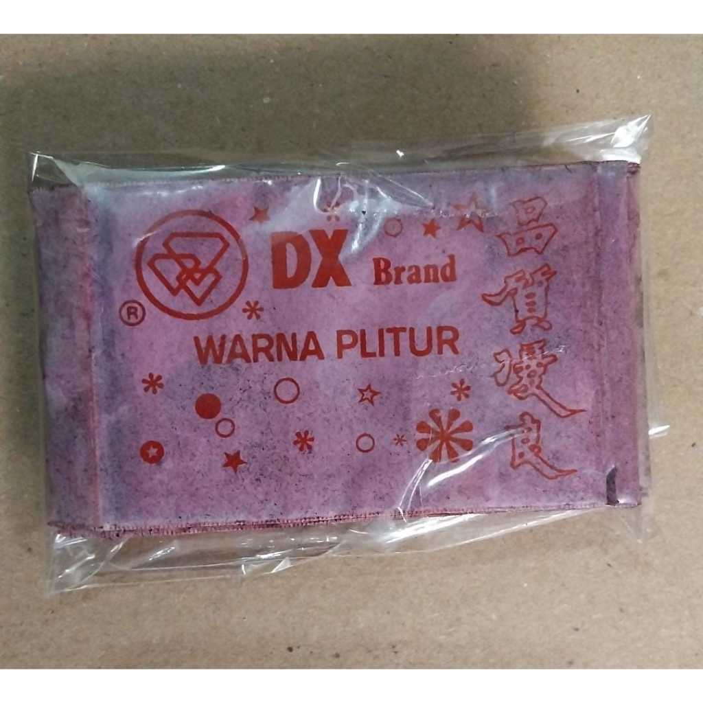 

Pewarna Politur DX Merah kemasan sachet pigment plitur pelitur kayu seriti sriti