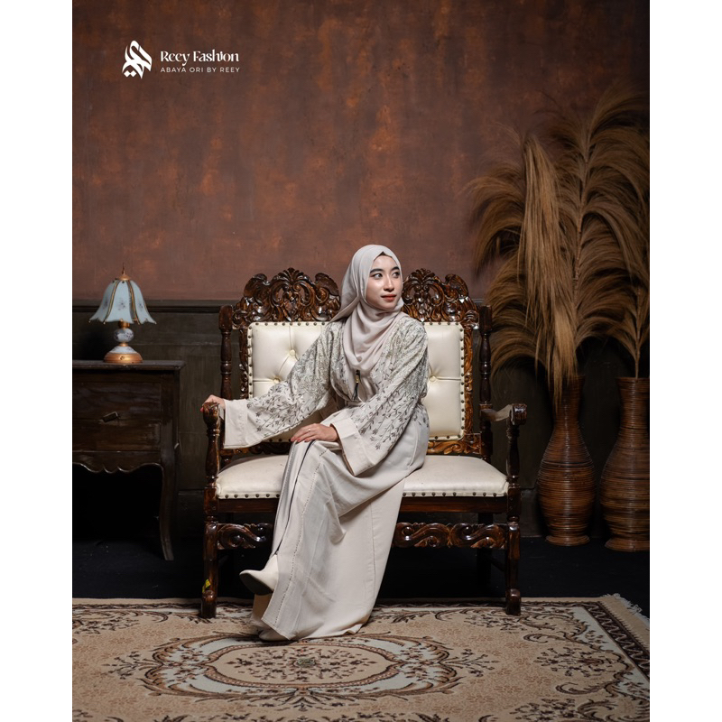 Abaya Dubai import original 100% Free pasmina