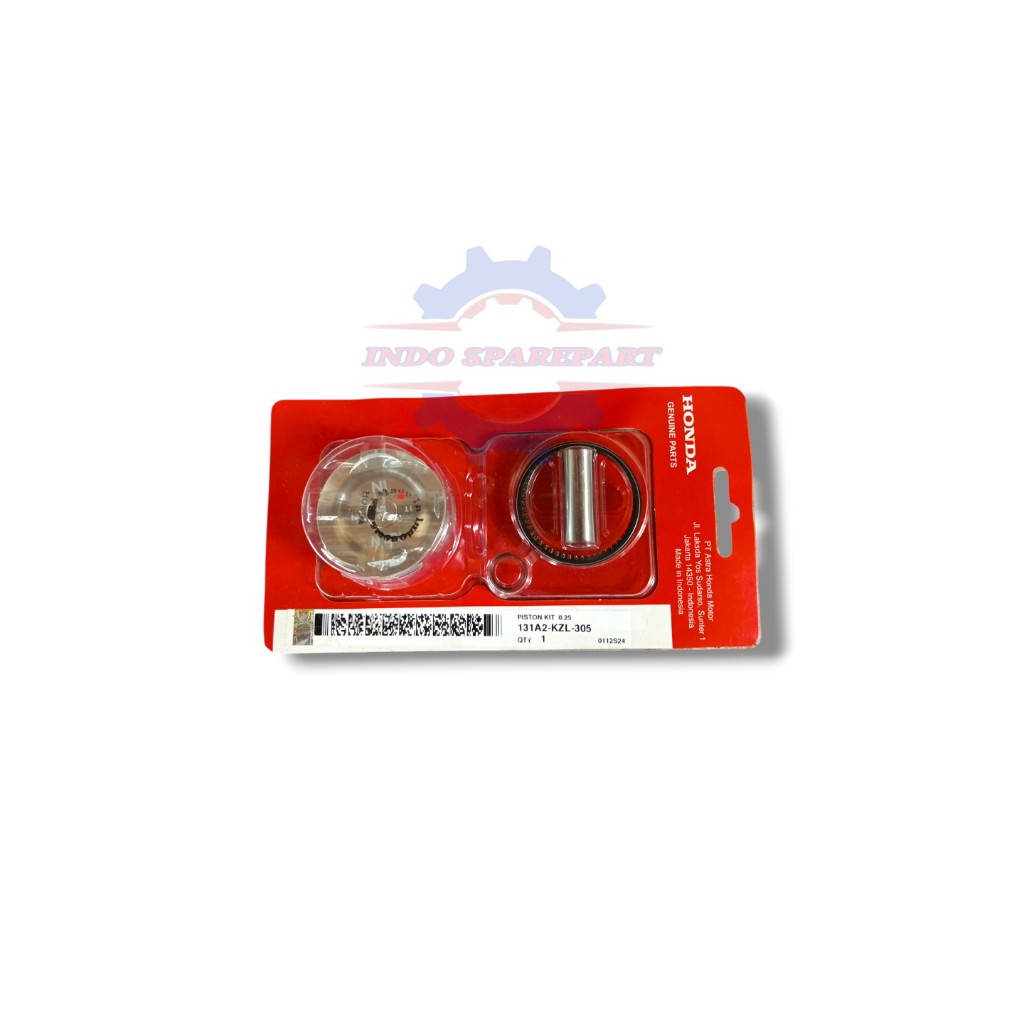 piston kit 131A2KZL305 size 25 beat fi scoopy fi vario 110 fi 2012-2014 AHM HONDA
