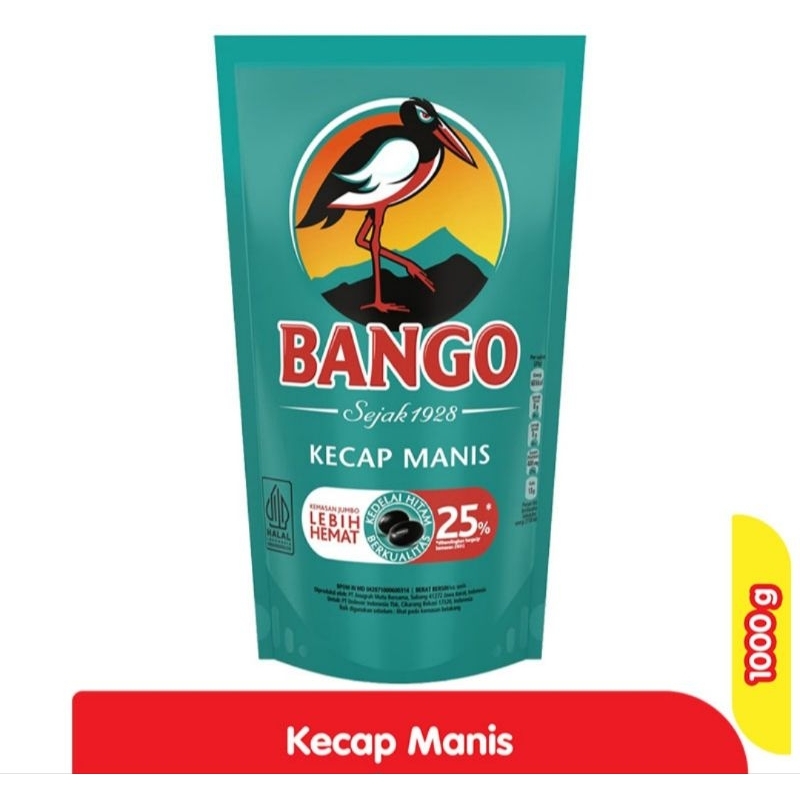 

BANGO kecap manis reffill1kg