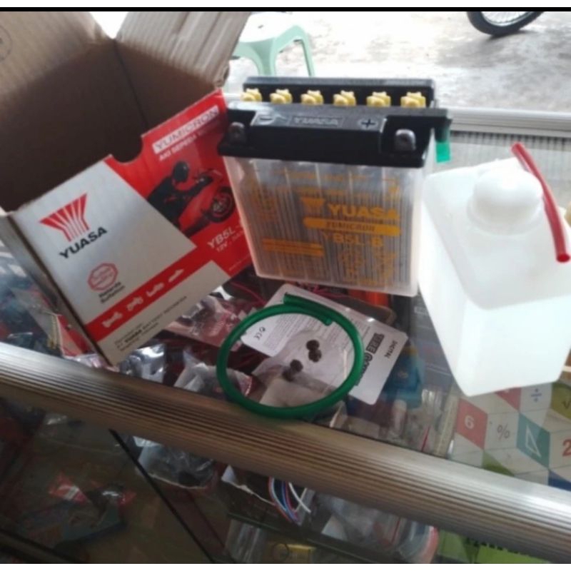 aki motor basah mio supra vega r zr jupiter z smash