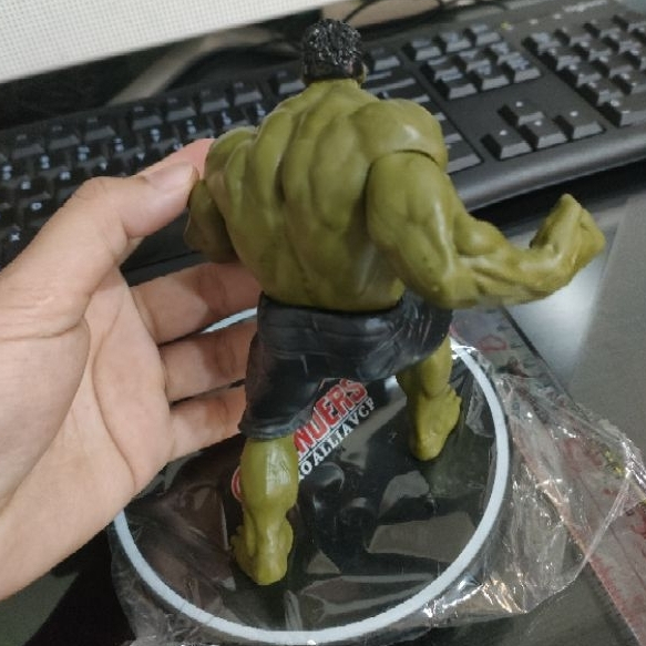 QH MAINAN ACTION FIGURE HULK JUMBO/CAKE TOPPER MARVEL HULK JUMBO PREMIUM