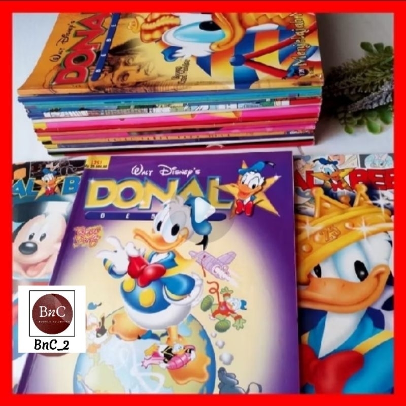 Komik Donal bebek warna tebal prelove