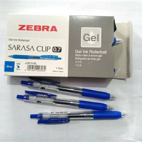 

ZEBRA SARASA CLIP JJ15 Gel Pen 0.7 mm Pulpen 0.7mm - satuan - alat tulis - pulpen gel sarasa