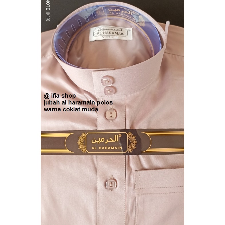 Gamis AL HARAMAIN Size 56-26 - Jubah Pria Dewasa Arab AL HARAMAIN Viet Impor Bahan Polyester