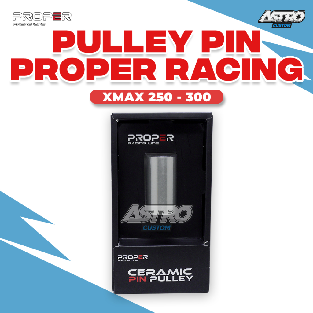 Pulley Pin Proper Xmax 250 300 Boshing Ceramic Rumah Roller Bushing CVT Bosh Puley Racing Upgrade CV