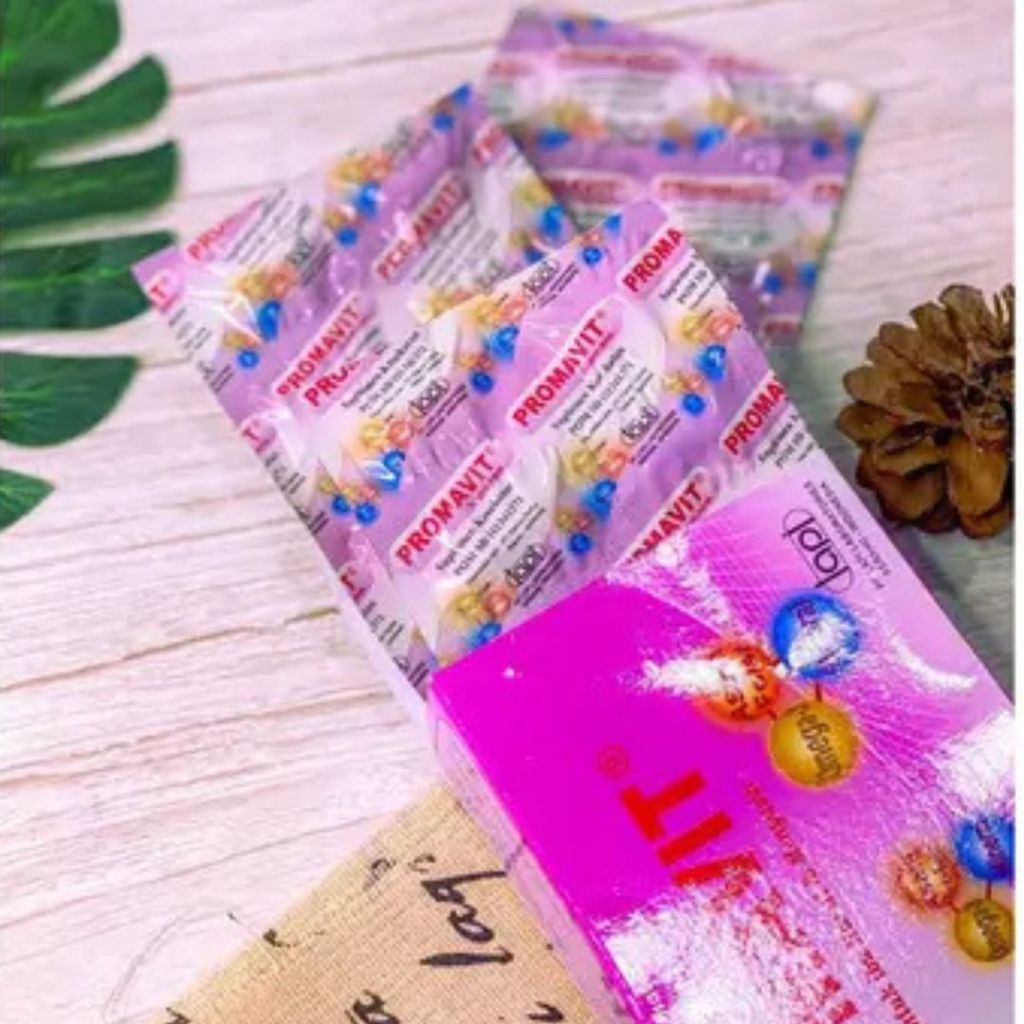Promavit Ibu Hamil , Promavit Ibu Hamil 1 box , Promavit 1 box , Promavit 30kapsul , Promavit Ibu Me