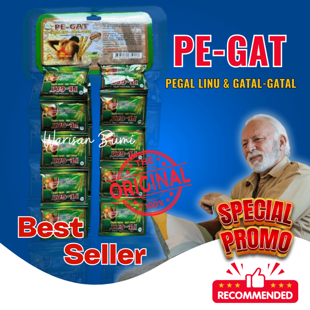 

Pe Gat Kapsul Pegal Linu Isi 20 Saset Original Gatal