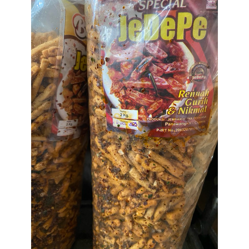 

Basreng pedas daun jeruk renyah cemilan