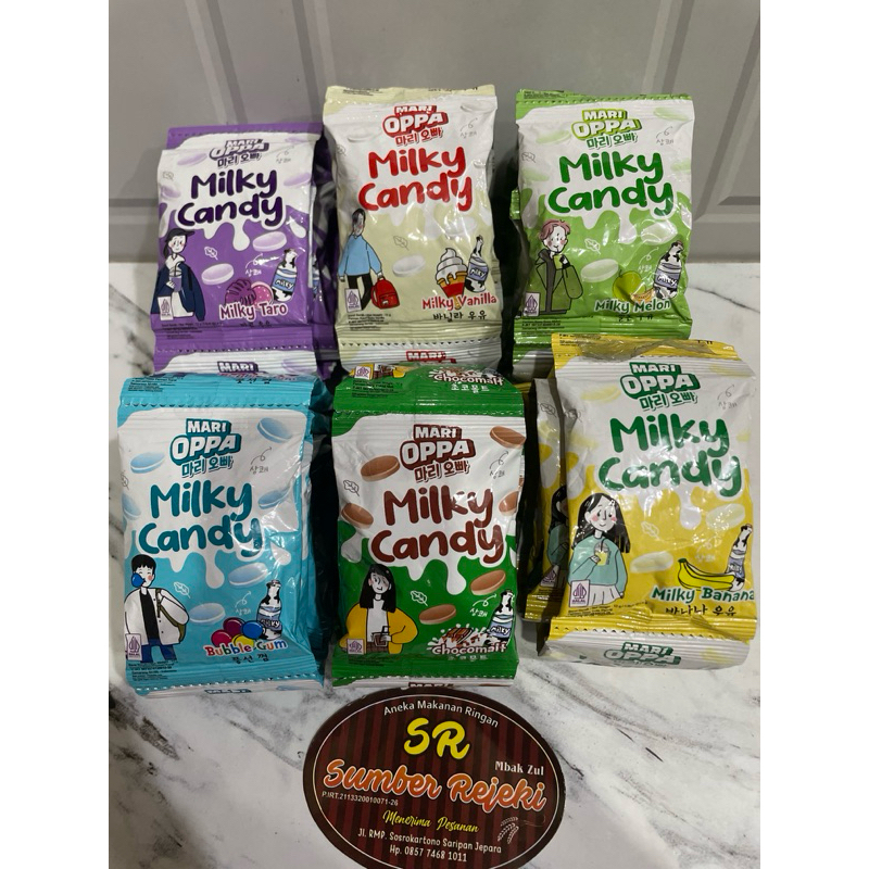

MARI OPPA MILKY CANDY PERMEN ISI 10 BUNGKUS