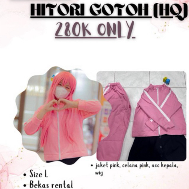 Hitori Gotoh Bocchi the Rock Cosplay