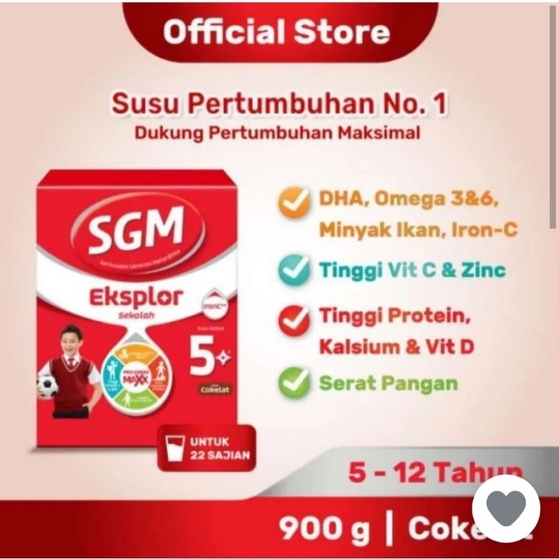 

SGM 5 + COKLAT | MADU (900gr)