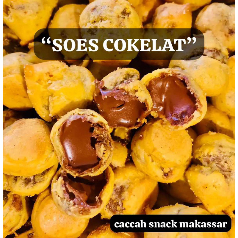 

Soes Coklat lumer Sus Kering Cokelat 500 gram - Snack Markas