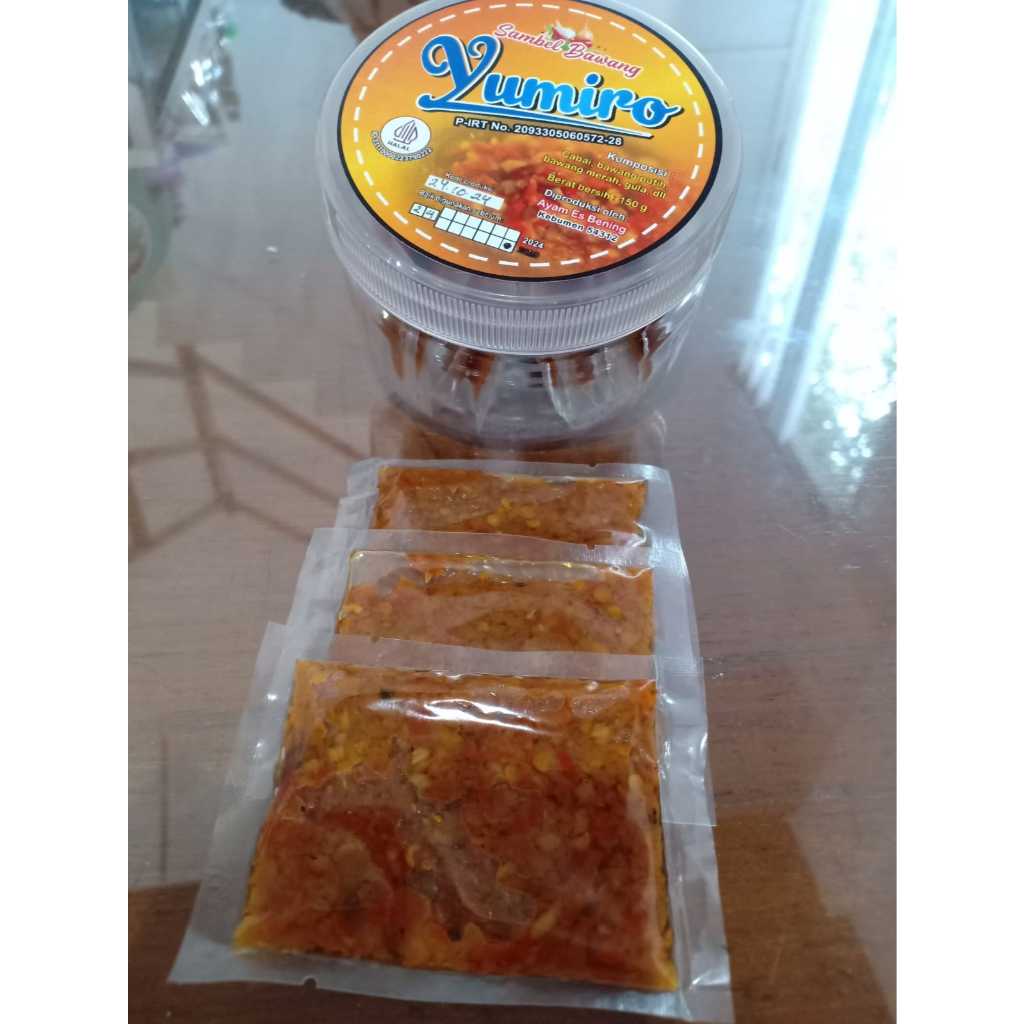 

SAMBEL ES BENING KEMASAN/SIAP KONSUMSI 150 GR