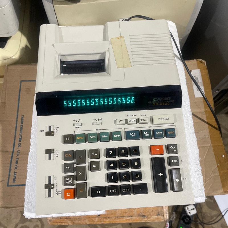 

Promo awal bulan CASIO PRINTING CALCULATOR DR-8620