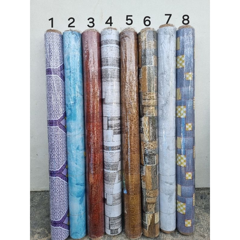 Karpet Plastik Lantai Vinyl Warna Mewah "Lebar 120 cm". Tikar, Karpet Rol, Tikar Rol, Tikar Meteran
