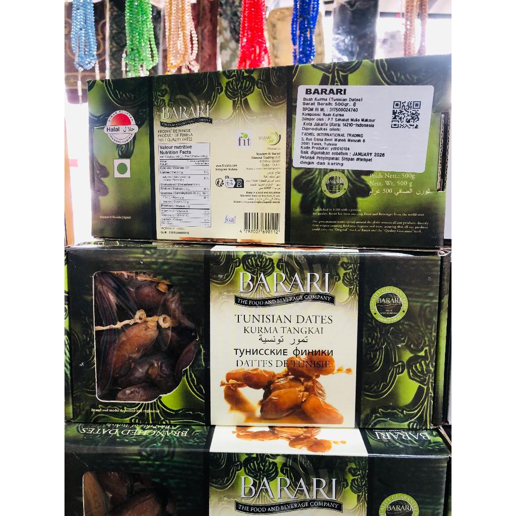 

Kurma Tangkai BARARI original kemasan 500gr