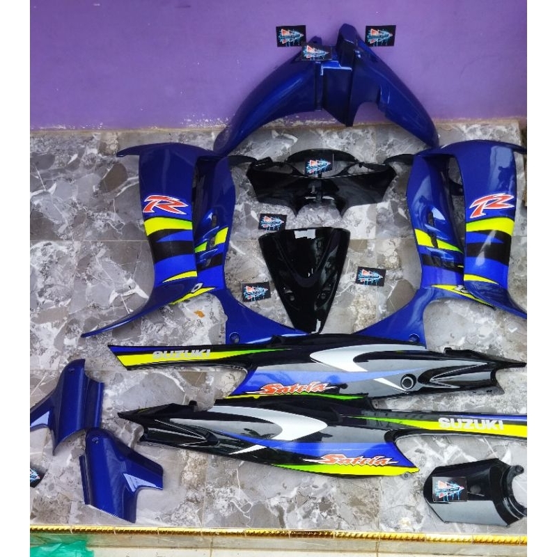 BODI SATRIA MALAYSIA FULSET BODI HALUS BODI SATRIA HIU BIRU HITAM MEREK NARITA