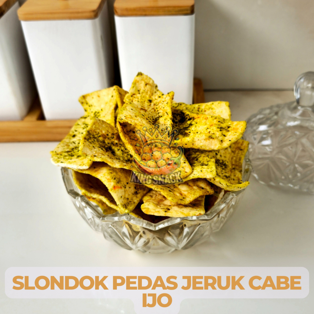 

KING SNACK - SLONDOK PEDAS JERUK CABE IJO