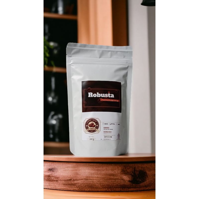 

Kopi Robusta Temanggung asli 100 gram