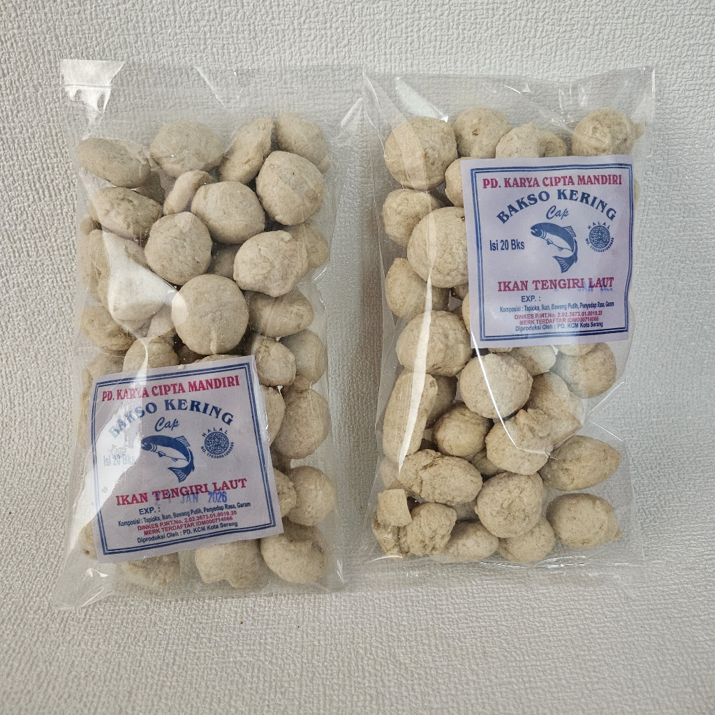 

BAKSO / BASO GORENG IKAN TENGIRI 90gr