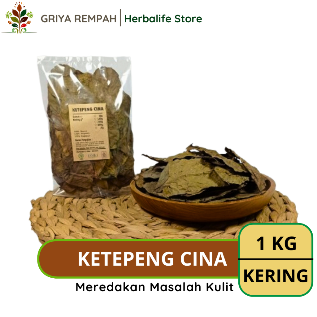 

DAUN KETEPENG CINA KERING 1 KG Kurap Kupang Rempah Herbal Alami Simplisia Premium untuk Ramuan Jamu Tradisional & Kesehatan Senna alata