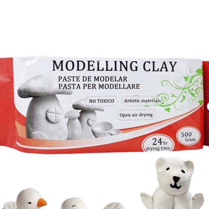 

V-TEC MODELLING CLAY AIR HARDENING WHITE 500GR