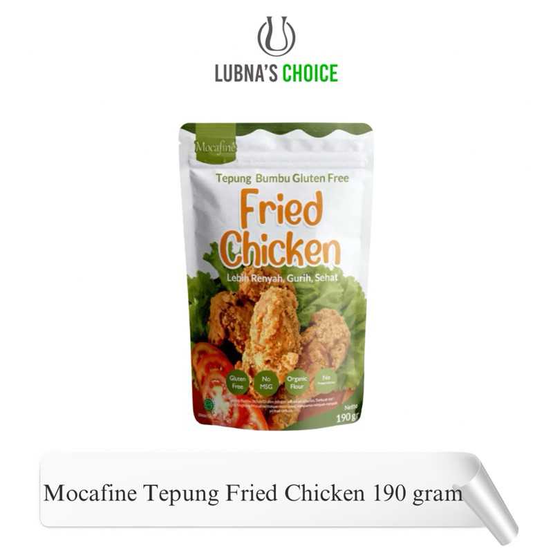 

Mocafine Tepung Fried Chicken Gluten Free 190 gram