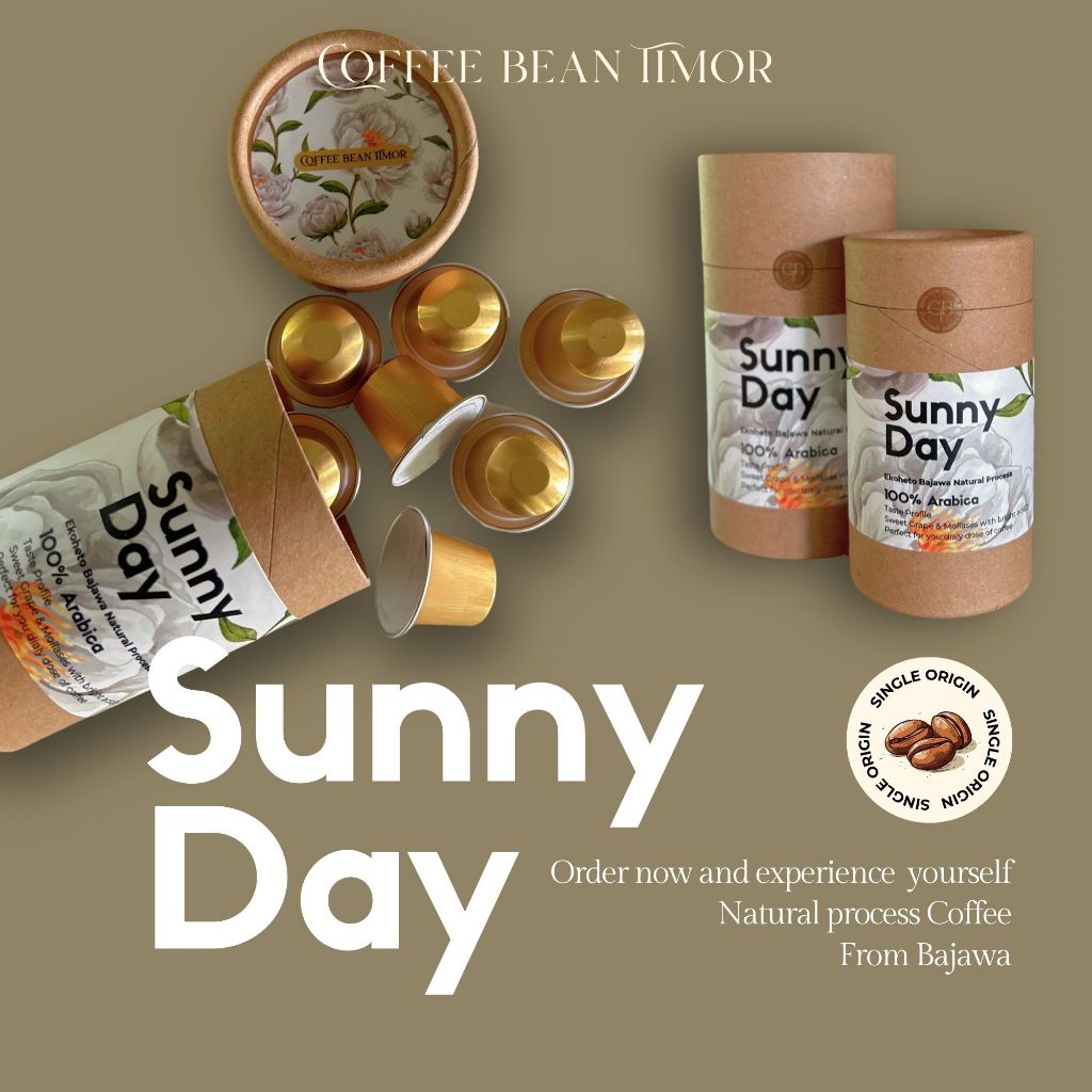 

Kopi kapsul Flores Arabica - Ekoheto Bajawa Natural Isi 10 - Nespresso Compatible Capsule Coffee