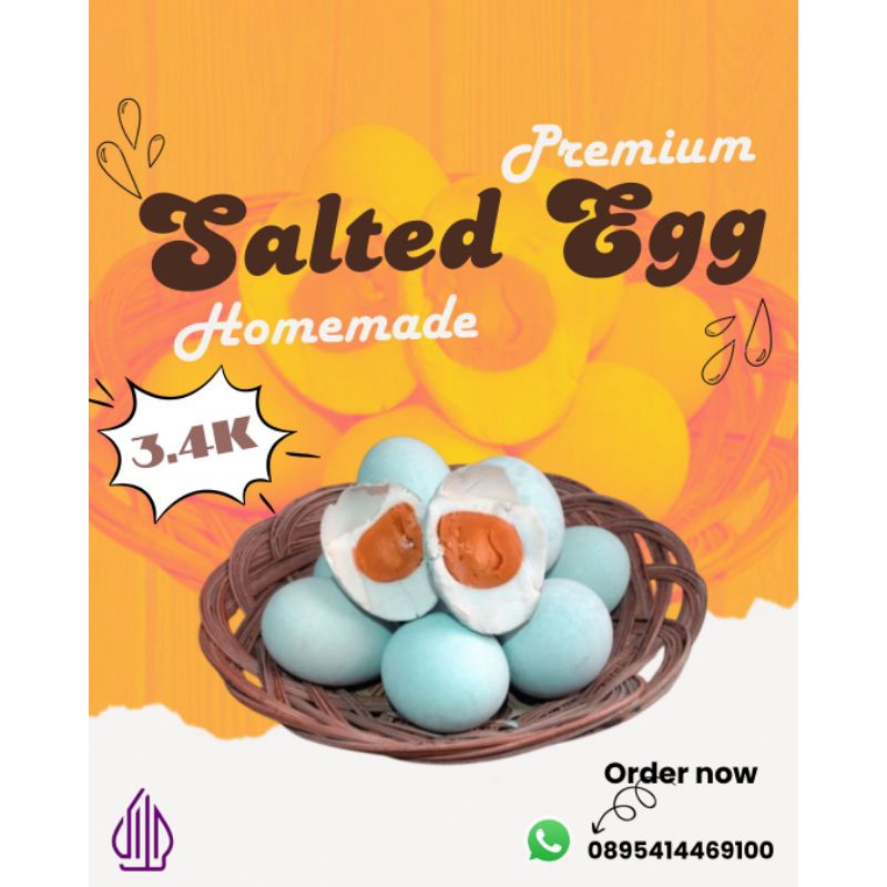 

Telor Asin Premium (Salted Egg)