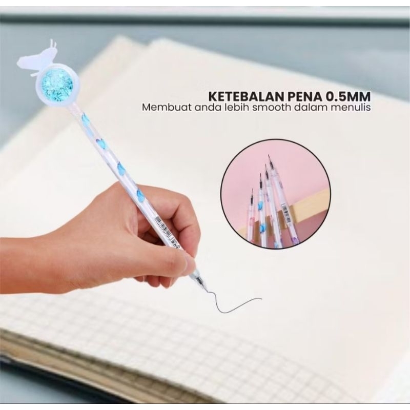 

Pena Karakter Lucu / Pulpen Gel Cair