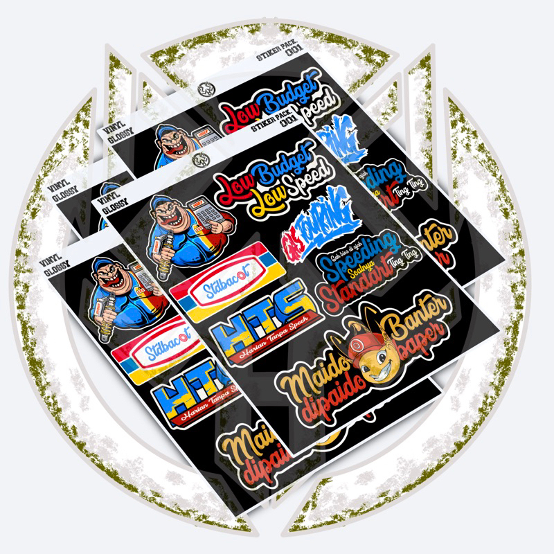 

Stiker Vinyl Glosy Indomaret Al Pack 001