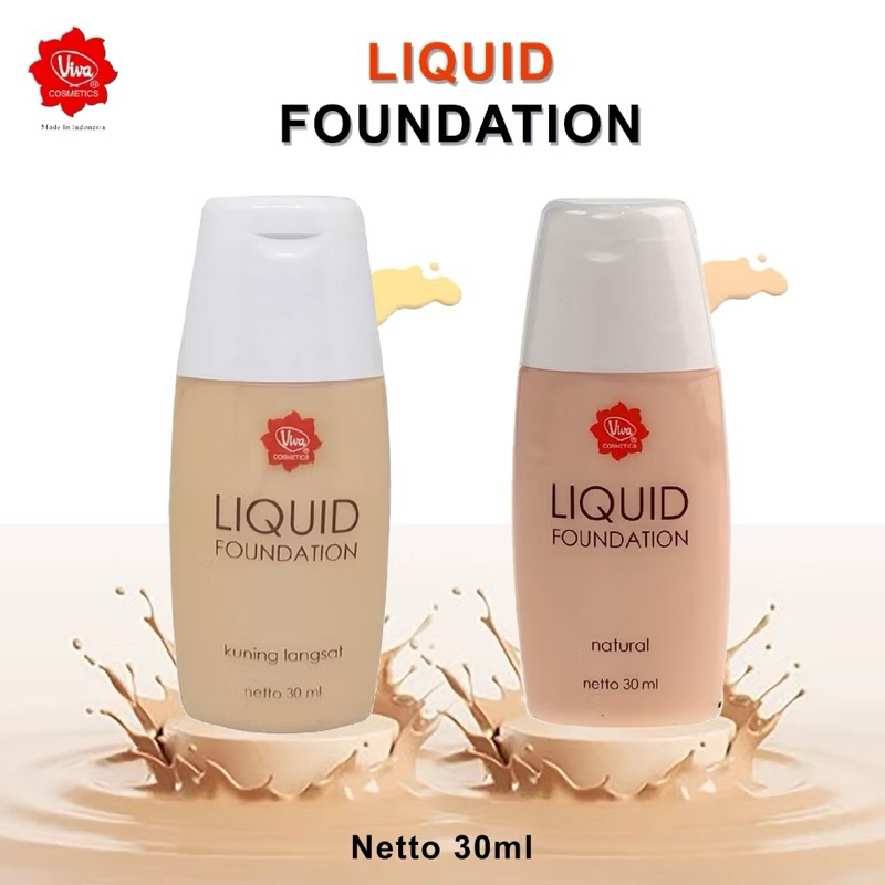 Viva Liquid Foundation / Viva foundation / Viva alas bedak
