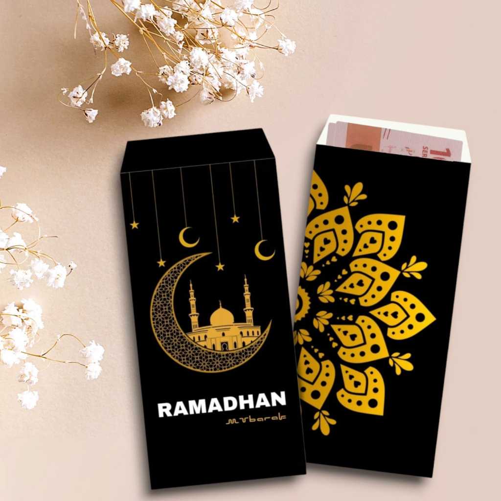 

(ukuran uang) Amplop Lebaran Panjang Simple & Modern - Pilihan Motif Beragam, Kualitas Premium