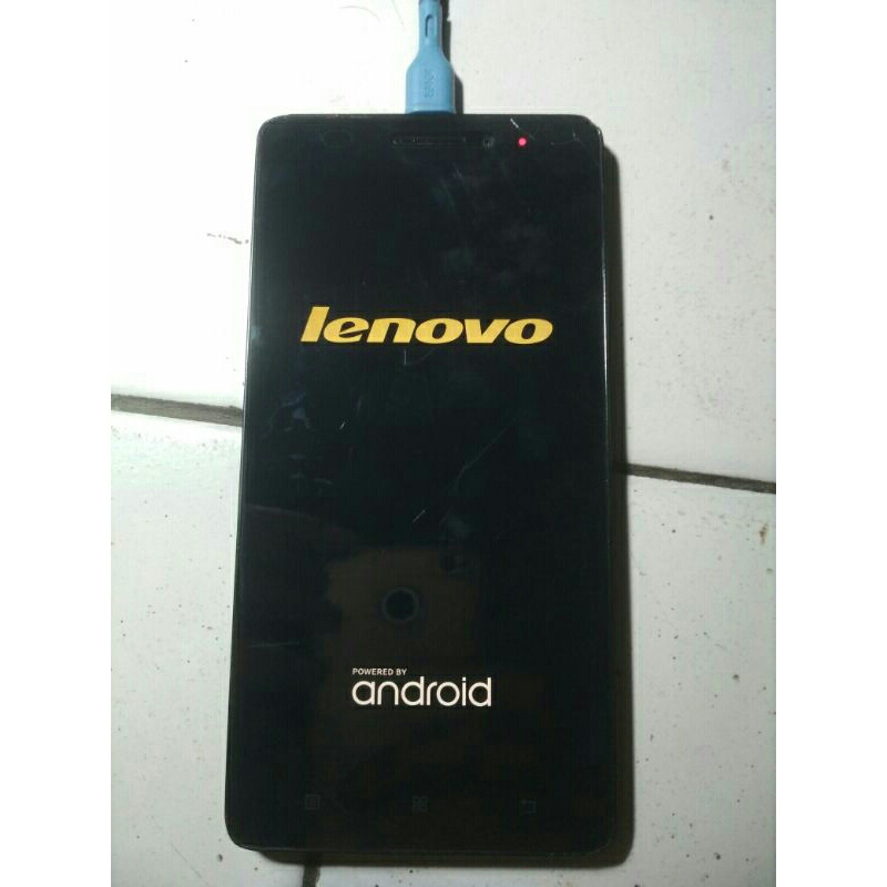Lcd plus frame Lenovo A7000a original copotan
