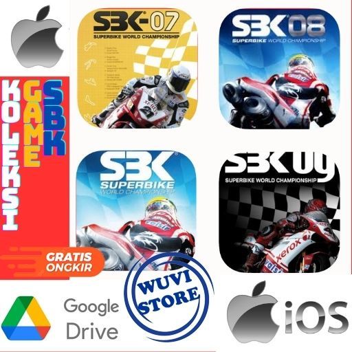 IOS SBK PPSSPP Koleksi Game | Bisa di  IOS / Android / PC Plus Emulator | Beli 3 Gratis 1