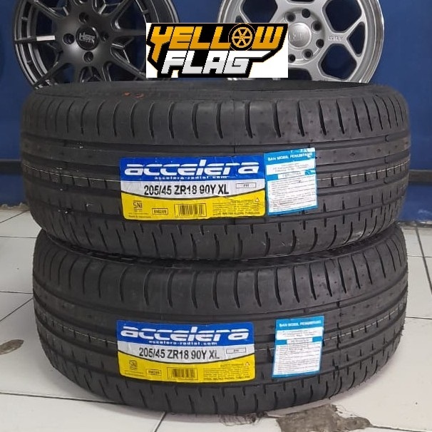 Ban Mobil Ring 18 Ukuran 205/45 Merek Accelera Phi-R 205 45 R18 Tubeless Murah
