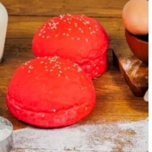 

roti burger besar aneka rasa