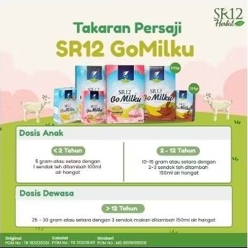 

SR12 Gomilku Susu Kambing Etawa 200gr 600gr 1000gr