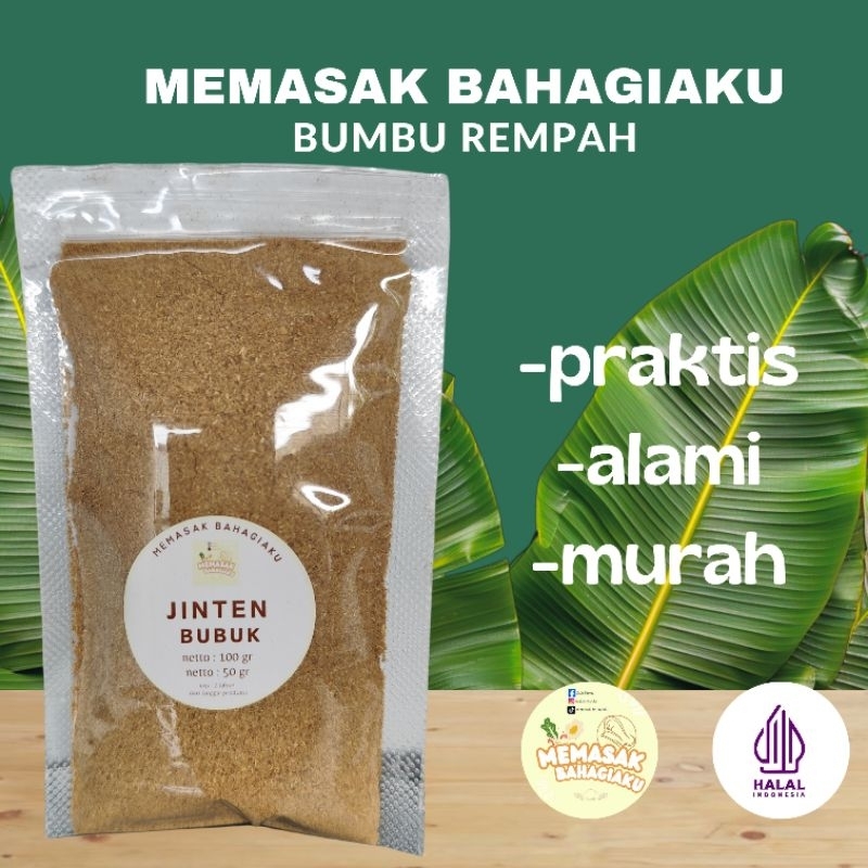 

jinten bubuk 50 gram 100 gram /jinten bubuk murni tanpa campuran/bumbu dapur / bumbu rempah / rempah bubuk/ bumbu masak / jinten bubuk murni
