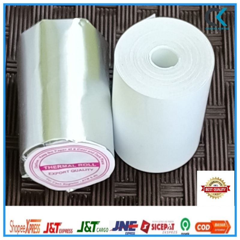 

Kertas Kasir Thermal Edc Bluetooth 58X40 mm