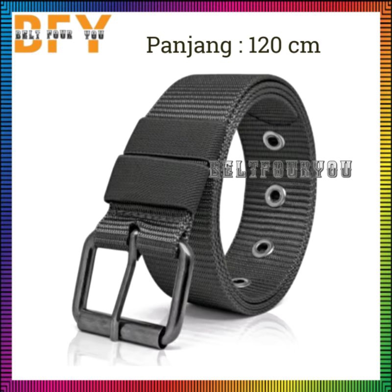 [ BELTFOURYOU ] Ikat Pinggang Pria Canvas Sabuk Canvas Strip Tali Nylon / Sabuk Pria Men Belt